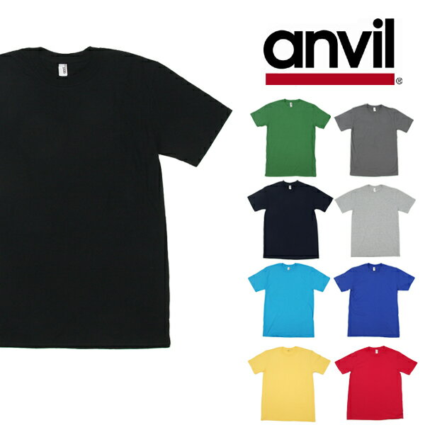 ڥݥ5ܰʾۥӥ  anvil 5.4 ߥåɥ 5.4 OZ. Midweight Tee ̵ T 顼 [AA-2]