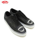 oY VANS I[h XN[ t@O OLD SKOOL FANGS jY LoX Xj[J[ Black True White [BB]