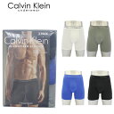 カルバンクライン Calvin Klein マイクロファイバー ストレッチ ボクサーブリーフ Microfiber Stretch 3pack Boxer Breef アンダーウェア メンズ男性下着 [AA-3]