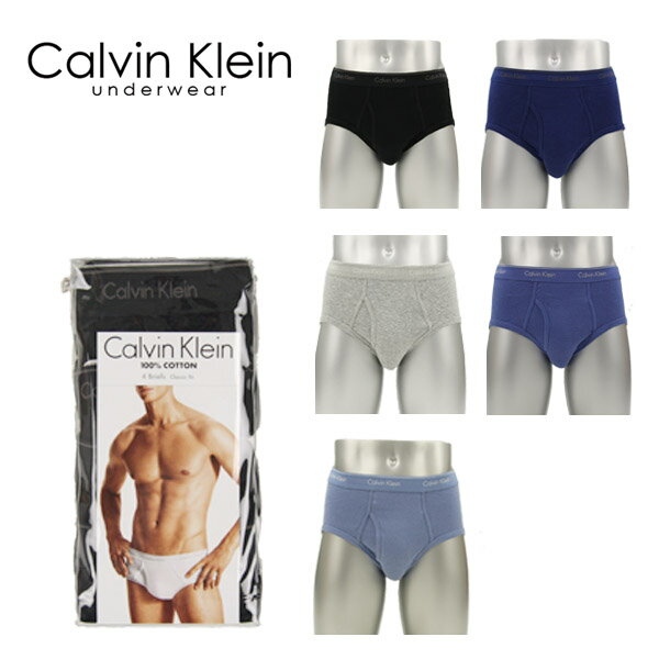 ＼P5-10倍／カルバンクライン Calvin Klein コットン クラシックフィット ブリーフ Cotton Classic Fit 4pack Breef アンダーウェア メンズ男性下着 父の日