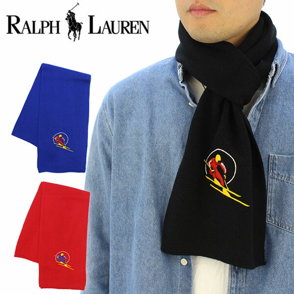 ラルフローレン 【ポイント5倍以上】ラルフローレン Ralph Lauren Retro Skiier Scarf スカーフ マフラー [AA]