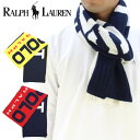 t[ Ralph Lauren Polo Sport Knit Scarf XJ[t }t[ [AA]