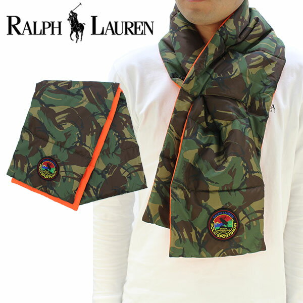 ラルフローレン マフラー（メンズ） 【ポイント5倍以上】ラルフローレン Ralph Lauren Puffer Scarf スカーフ マフラー [AA]