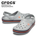 クロックス CROCS クロックバンド crocband ライトグレー/ネイビー(01U) メンズ レディース サンダル シューズ 男女兼用 [BB]の商品画像