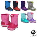 クロックス CROCS クロックバンド ロッジポイント ブーツ キッズ crocband lodgepoint boot kids 子供用 