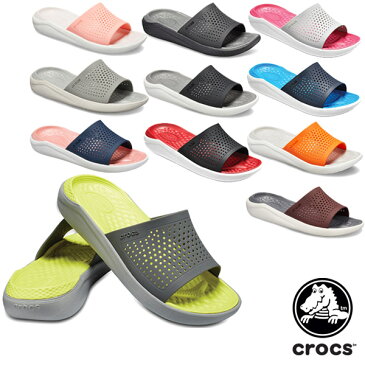 クロックス(CROCS) ライトライド スライド(literide slide) メンズ/レディース サンダル【男女兼用】 [BB]【35】