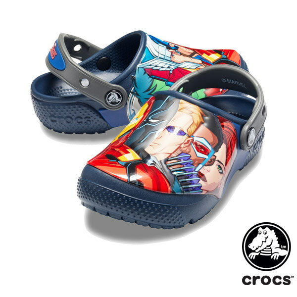 ڥP5ܰʾۥå CROCS å ե  ޡ٥ ޥ å crocs fun lab Marvel multi clog kids  ٥ӡ & å Ҷ [AA]