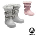 クロックス CROCS クロックバンド ロッジポイント メタリック ブーツ GS crocband lodgepoint metallic boot GS 子供用 