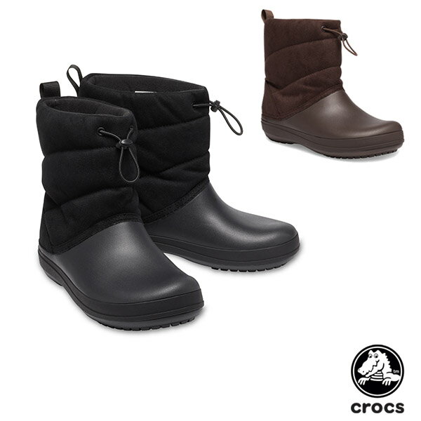 クロックス ブーツ レディース 【セール中P5倍以上】クロックス CROCS クロックバンド パフ ブーツ ウィメン crocband puff boot w レディース 女性用 ブーツ [BB]