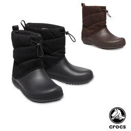 クロックス スノーブーツ レディース 【ポイント5～10倍】クロックス CROCS クロックバンド パフ ブーツ ウィメン crocband puff boot w レディース 女性用 ブーツ [BB]