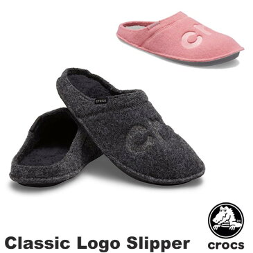 クロックス(CROCS) クラシック ロゴ スリッパ(classic logo slipper) メンズ/レディース スリッパ【男女兼用】 [BB]【10】