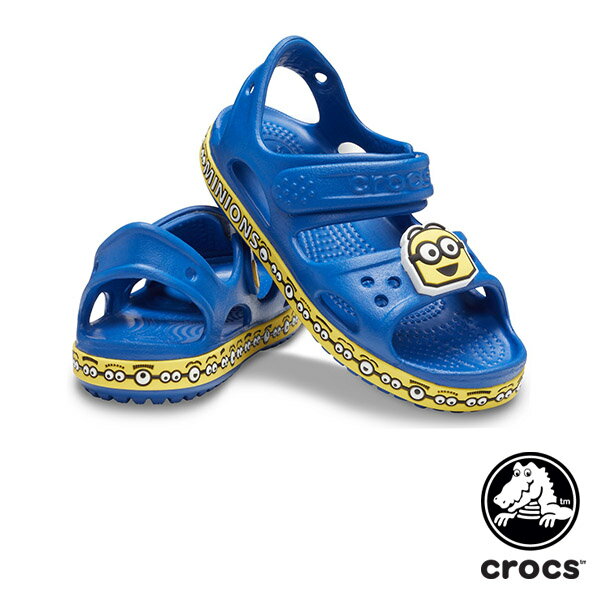 クロックス(CROCS) クロックス ファン ラブ クロックバンド 2.0 ミニオンズ サンダル クロッグ キッズ(crocs fun lab crocband 2.0 Minions sandal kids) サンダル【ベビー & キッズ 子供用】 [AA]【30】