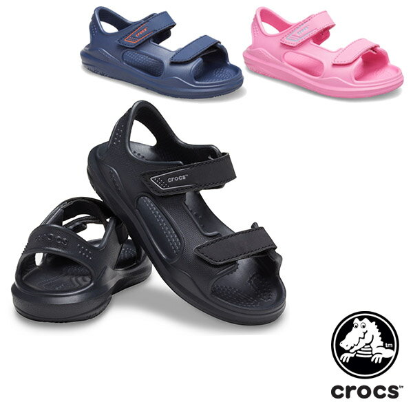 クロックス(CROCS) スウィフトウォーター エクスペディション サンダル キッズ(swiftwater expedition sandal kids) サンダル【ベビー & キッズ 子供用】 [AA]【30】