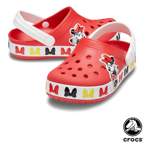 クロックス(CROCS) クロックス ファン ラブ ディズニー ミニー バンド クロッグ キッズ(crocs fun lab Disney Minnie band clog kids) サンダル【ベビー & キッズ 子供用】 [AA]【30】