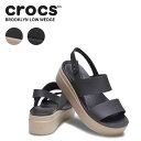 クロックス クロックス CROCS クロックス ブルックリン ロウ ウェッジ ウィメン crocs brooklyn low wedge w レディース サンダル 女性用 [BB]