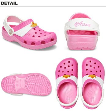 クロックス(CROCS) クロックス ファン ラブ ディズニー オーロラ クロッグ キッズ(crocs fun lab Disney I am Aurora clog kids)サンダル【ベビー & キッズ 子供用】 [AA]