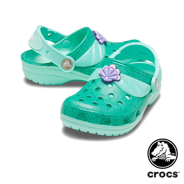 楽天Neo Globe【セール中P5倍以上】クロックス CROCS クロックス ファン ラブ ディズニー アリエル クロッグ キッズ crocs fun lab Disney I am Ariel clog kids サンダル ベビー & キッズ 子供用 [AA]