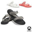 【店内P5倍以上】クロックス CROCS クロックス トゥルム トランスルーセント トゥ ポスト サンダル ウィメン crocs tulum translucent toe post sandal w レディース サンダル 女性用 [BB]