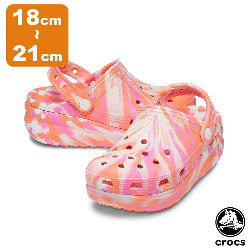 ڥP5ܰʾۥå CROCS 饷å å ޡ֥ 塼ƥ å å classic crocs marbled cutie clog k  塼  Ҥɤ [BB]