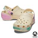 クロックス CROCS クラシック プラットフォーム オンブレ クロッグ ウィメン classic platform ombre clog w レディース サンダル 厚底 女性用 BB