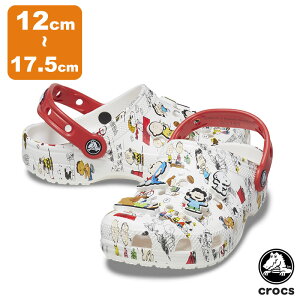 ŹP5ܰʾۥå CROCS ԡʥå 饷å å ȥɥ顼 peanuts classic clog t  塼 ̡ԡ Ҷ [AA]