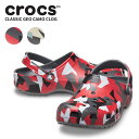 クロックス CROCS サンダル シューズ メンズ レディース クラシック ジオ カモ クロッグ Classic Geo Camo Clog 男性 女性 男女兼...