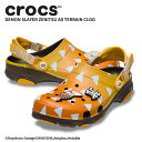 クロックス CROCS サンダル シューズ メンズ レディース 「鬼滅の刃」 善逸 オールテレイン クロッグ Demon Slayer Zenitsu All Terrain Clog 男性 女性 男女兼用 ユニセックス シューズ サボ キャラクター コラボ 我妻善逸 ぜんいつ チュン太郎 耐水 軽量 cr-212430