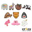 【店内P5倍以上】クロックス CROCS ジビッツ jibbitz 動物 animal シューズアクセサリー アニマル パン..