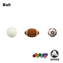 クロックス CROCS ジビッツ jibbitz ボール Ball サッカー 野球 ラグビー ゴルフ 他 クロックス シューズアクセサリー [BWN][小物] [AA-2] その1