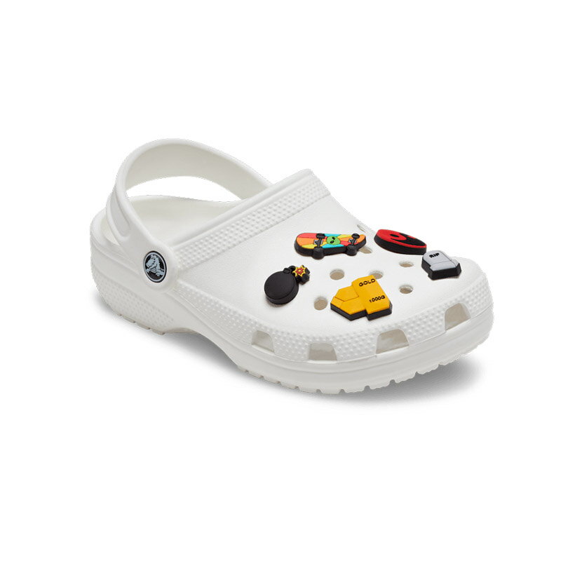 【ポイント5倍以上】クロックス CROCS ジビッツ jibbitz スケーター ボーイ 5個パック Sk8r Boi 5 Pack クロックス シューズアクセサリー [小物] [AA-2] 3