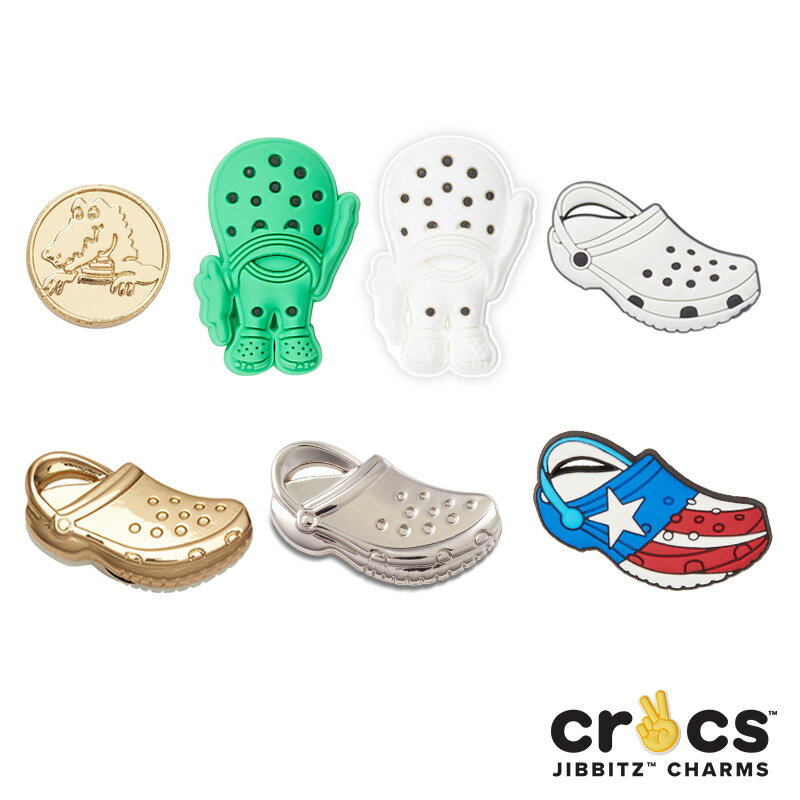 【ポイント5倍以上】クロックス CROCS ジビッツ jibbitz クロックスシンボル クロックス シューズアク..