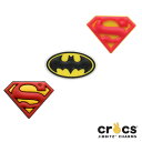 【ポイント5～10倍】クロックス CROCS ジビッツ jibbitz DC コミック DC Comic クロックス シューズアクセサリー バットマン スーパーマン YEL 小物 AA-2