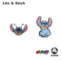 クロックス CROCS ジビッツ ディズニー リロ&スティッチ Lilo & Stich クロックス シューズアクセサリー キャラクター   