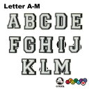 クロックス CROCS ジビッツ jibbitz レター（A-M Letter A-M クロックス シューズアクセサリー アルファベットイニシャル [SKY] [小物] [AA-2]の商品画像