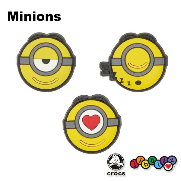 クロックス CROCS ジビッツ jibbitz ミニオンズ Minions クロックス シューズアクセサリー [YEL] [小物] [AA-2]