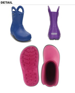 クロックス(CROCS) ハンドル イット レイン ブーツ キッズ(Handle It Rain Boot Kids) 長靴【子供用】 [BB] 【20】