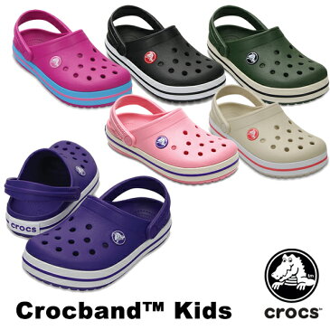 【送料無料】クロックス(CROCS) クロックバンド キッズ/ホールサイズ(crocband kids) サンダル【ベビー & キッズ 子供用】[AA] 【20】