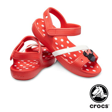 クロックス(CROCS) クロックス リナ ミニー サンダル キッズ(crocs lina Minnie sandal kids) サンダル【ベビー & キッズ 子供用】 [AA]【35】