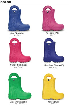 クロックス(CROCS) ハンドル イット レイン ブーツ キッズ(Handle It Rain Boot Kids) 長靴【子供用】 [BB] 【20】