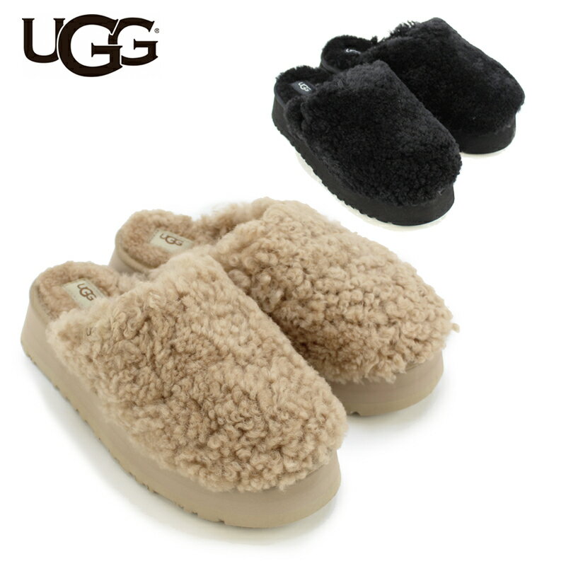 【ポイント5倍以上】アグ UGG ウィメンズ マキシ カーリー プラットフォーム Maxi Curly Platform サンダル 厚底 レディース CC