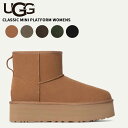 アグ UGG ウィメンズ クラシック ミニ プラットフォーム Women's Classic Mini Platform ムートンブーツ ショート 113499...