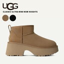 アグ 厚底ブーツ UGG ウィメンズ クラシック ウルトラ ミニ ニュー ハイツ Classic Ultra Mini New Heights レディース スエ...