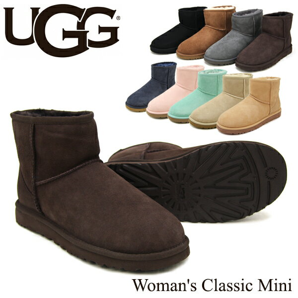 【ポイント5倍以上】アグ UGG ウィメンズ クラシック ミニ Women's Classic Mini シープスキン ブーツ [CC]