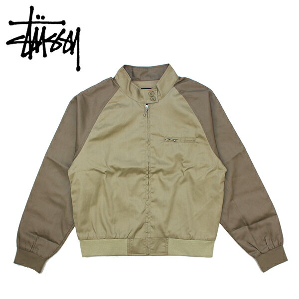 ステューシー ジャケット メンズ ＼P5-10倍／ステューシー STUSSY Louise Two Tone Harrington Jacket WMNS ジャケット ウィメンズ レディース 女性 [BB]