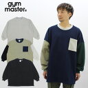 【4/23まで店内全品P5倍以上！】ジムマスター gym master 9.8oz ドライワッフル メガロンTEE カットソー 長袖 ロングスリーブTシャツ ロンT 男性 メンズ AA