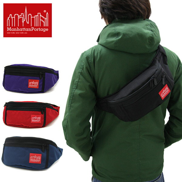 【セール中P5倍以上】マンハッタン ポーテージ Manhattan Portage Alleycat Waist Bag US MODEL MP1101 ウエスト バッグ XS ショルダー..