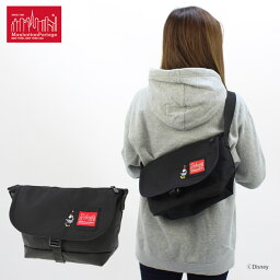 【ポイント5～10倍】マンハッタン ポーテージ Manhattan Portage Nylon Messenger Bag JRS Flap Zipper Pocket / Minnie Mouse MP1605JRSFZPMIN23 ショルダーバッグ メッセンジャー S [DD]