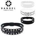 バンデル BANDEL/Studs bracelet スタッズ ブレスレット リストバンド シリコン アクセサリー 手首