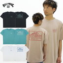 ＼タイムセール開催中／ビラボン BILLABONG メンズ MOUTIAN LOGO Tシャツ 半袖 カットソー bc011-217 男性 AA