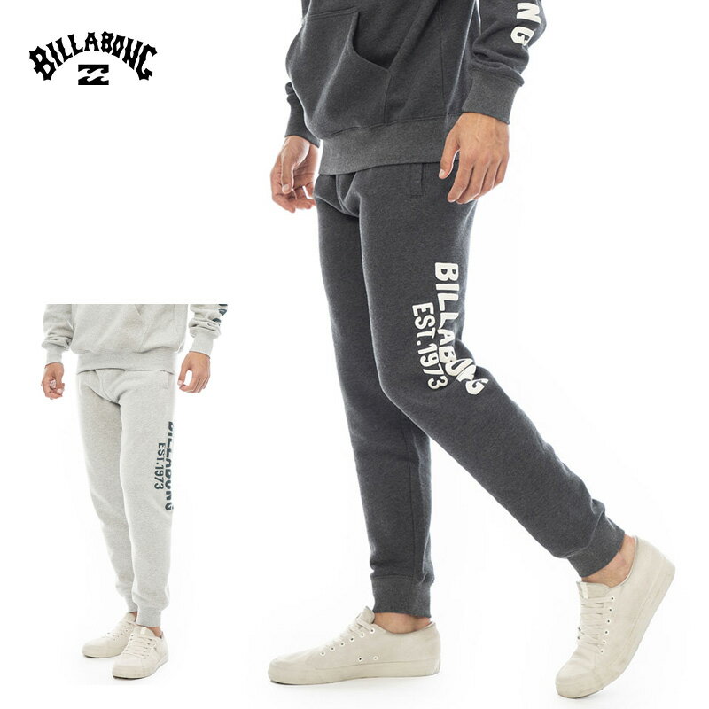 ビラボン 裏起毛パンツ メンズ ビラボン BILLABONG メンズ LOGO SET UP スウェットパンツ セットアップ bd012-021 ボトムス 男性 [AA]